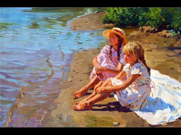 Yuri Krotov (1964) Russian artist Love And Respect, Helen