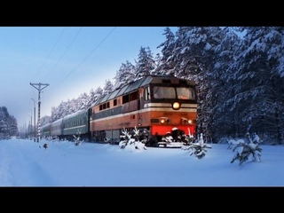 ТЭП70-0361 с поездом №611 СПб-Великие Луки/ст. Торопец (RZD)