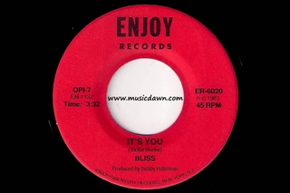 Bliss - It’s You [Enjoy] 1981 Sweet Modern Soul 45