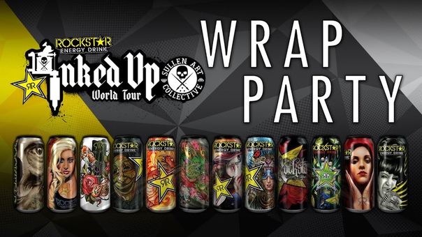 Rockstar Inked up Wrap Party